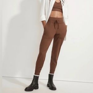 Madewell Pants Women’s MWL Flex Skinny Joggers  Forage Brown Size XL